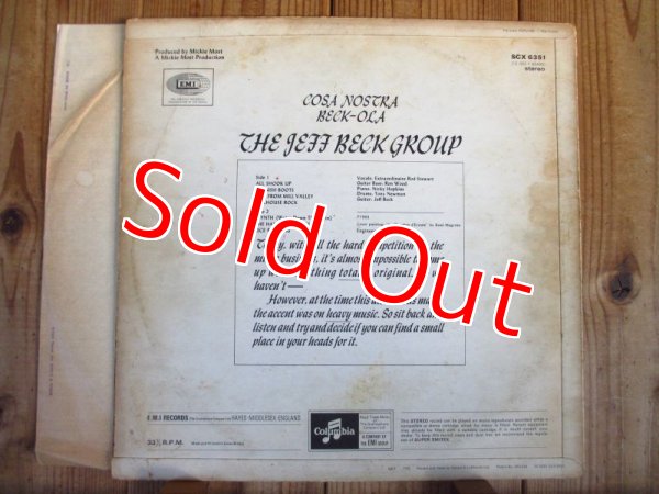 画像2: Jeff Beck Group / Beck-Ola (2)