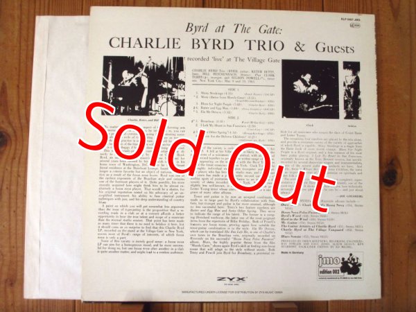 画像2: Charlie Byrd Trio And Guests / Byrd At The Gate (2)