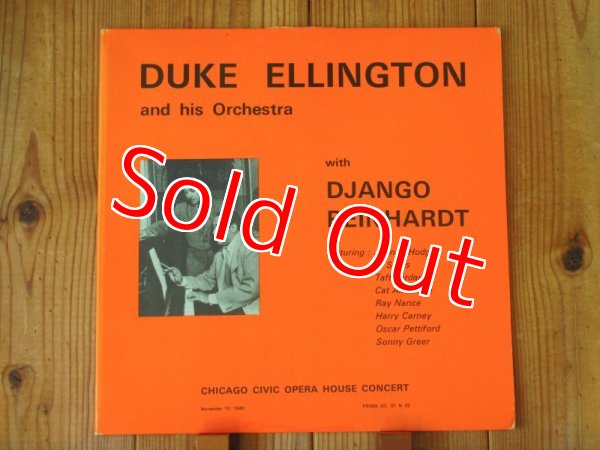 画像1: Django Reinhardt - Duke Ellington And His Orchestra / Chicago Civic Opera House Concert, November 10, 1946 (1)