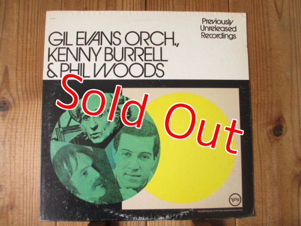 画像1: Gil Evans Orch., Kenny Burrell & Phil Woods / Previously Unreleased Recordings (1)