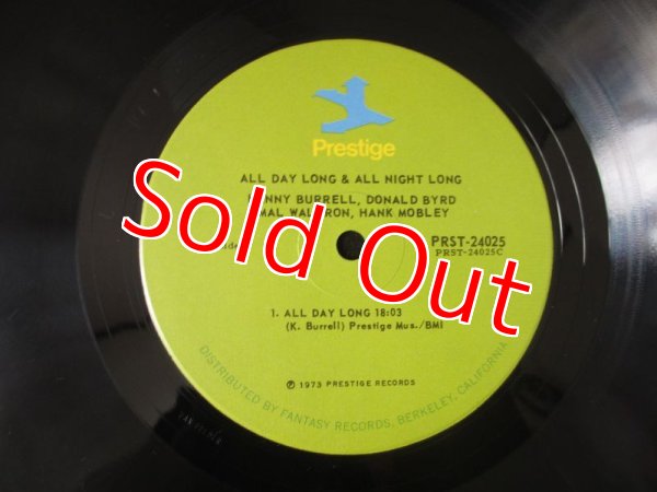 画像5: Kenny Burrell / All Day Long & All Night Long (5)