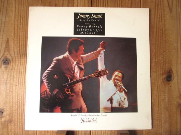 画像1: Jimmy Smith featuring Kenny Burrell / Keep On Comin' (1)