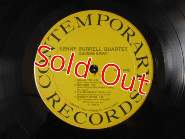 画像3:  Kenny Burrell Quartet / Guiding Spirit (3)