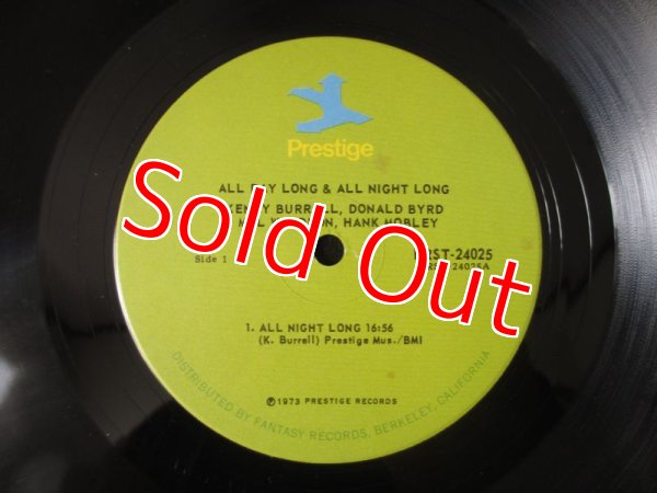 画像4: Kenny Burrell / All Day Long & All Night Long (4)