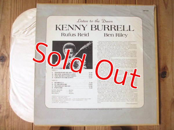 画像2: 白プロモ！■Kenny Burrell / Listen To The Dawn (2)
