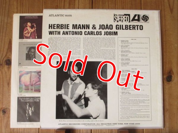 画像2: Joao Gilberto & Herbie Mann / Herbie Mann & Joao Gilberto With Antonio Carlos Jobim (2)
