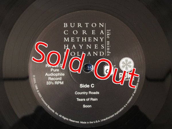 画像5: Gary Burton & Pat Metheny & Chick Corea & Dave Holland & Roy Haynes / Like Minds (5)