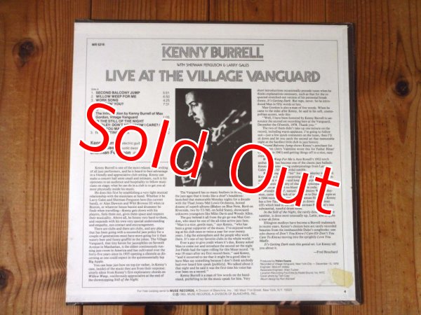 画像2: 奇跡の未開封デッドストックが入荷！■Kenny Burrell / Live At The Village Vanguard (2)