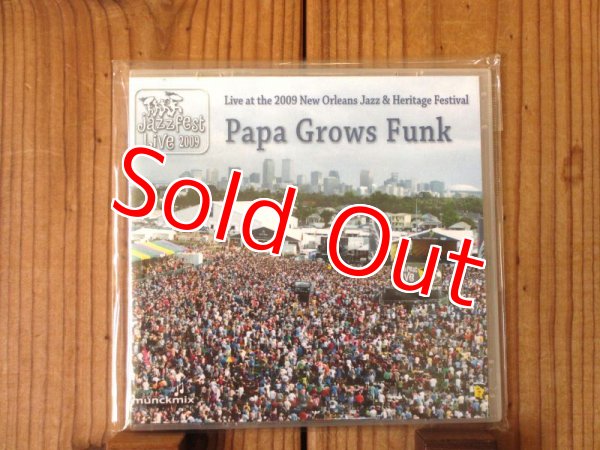 画像1: 今やニューオリンズの人気投票No1ギタリスト、山岸潤史率いるパパ・グロウズ・ファンクの2009年作品！■Papa Grows Funk / Live at the 2009 New Orleans Jazz & Heritage Festival (1)