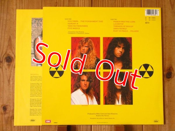 画像2: Megadeth / Rust In Peace (2)