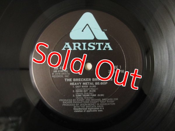 画像3: The Brecker Brothers / Heavy Metal Be-Bop (3)