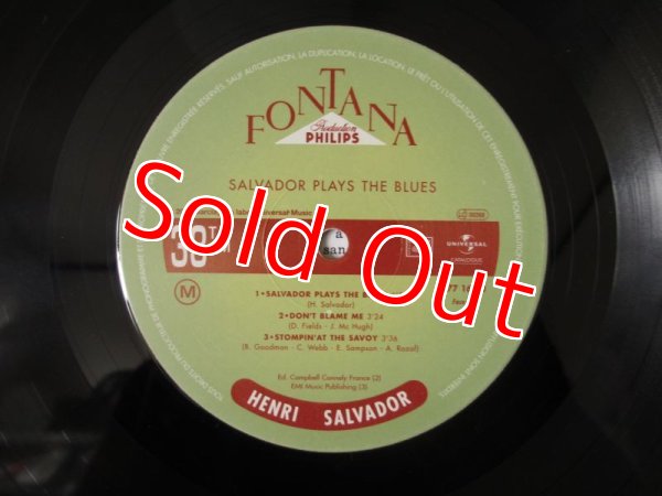 画像3: Henri Salvador / Salvador Plays The Blues (3)