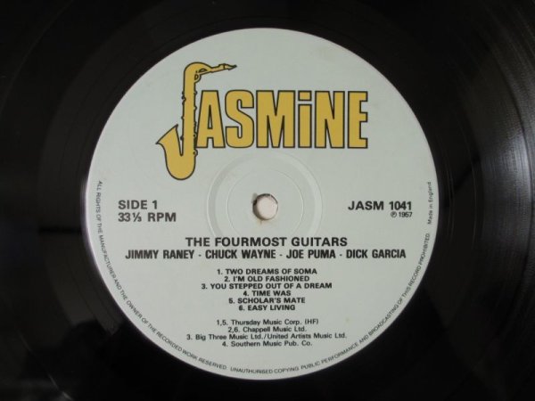 画像3: Jimmy Raney, Chuck Wayne, Joe Puma, Dick Garcia / The Fourmost Guitars (3)