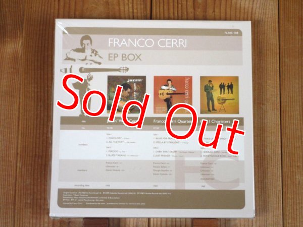 画像3: オリジナルは激レア高額！完全限定400セット 3枚組EPボックス！■Franco Cerri / Jazzin' With Cerri - 3EP Box Set  (3)