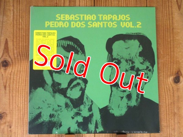 画像1: ブラジルの超絶ギタリスト、セバスチャンタパジョスの激レア人気盤がついにヴァイナル・リイシュー！■ Sebastiao Tapajos & Pedro Dos Santos / Vol.2 (1)