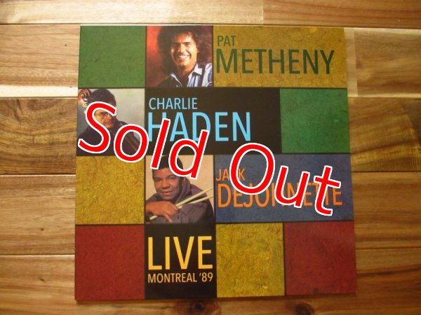 画像1: Pat Metheny & Charlie Haden & Jack DeJohnette / Live Montreal '89 (1)