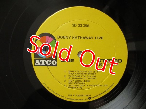 画像4: Donny Hathaway / Live (4)
