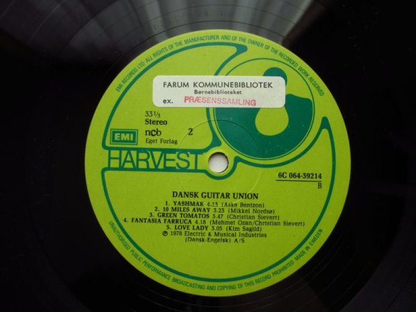 画像4: Kim Sagild, Nils Tuxen, Mehmet Ozan, Mikkel Nordsø, Michael Bruun, Nils Henriksen, Christian Sievert, Thomas Puggaard-Müller, etc. - V.A.  / Dansk Guitar Union (4)