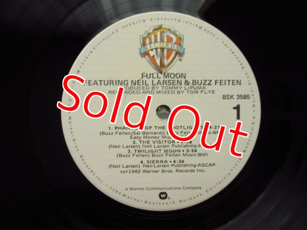 画像3: Full Moon Featuring Neil Larsen & Buzz Feiten / Full Moon (3)