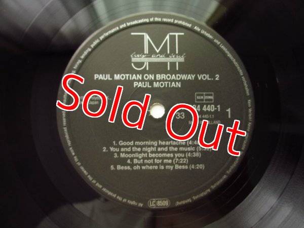 画像3: Paul Motian / On Broadway Vol.2 (3)