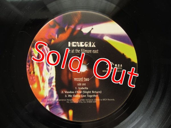 画像6: Jimi Hendrix (Band Of Gypsys) / Live At The Fillmore East (6)