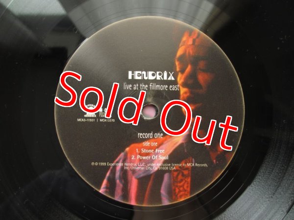 画像4: Jimi Hendrix (Band Of Gypsys) / Live At The Fillmore East (4)