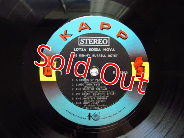 画像3: Kenny Burrell Octet / Lotsa Bossa Nova! (3)