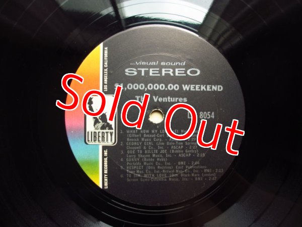 画像3: The Ventures / $1,000,000.00 Weekend (3)