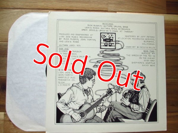 画像2: Rick Ruskin & Lewis Ross / On The Cheap (2)
