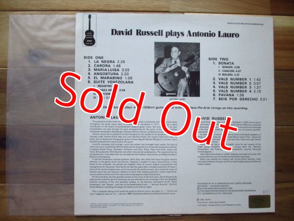 画像2: David Russell / Plays Antonio Lauro (2)