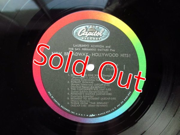 画像3: Laurindo Almeida And The San Fernando Guitars / New Broadway-Hollywood Hits (3)