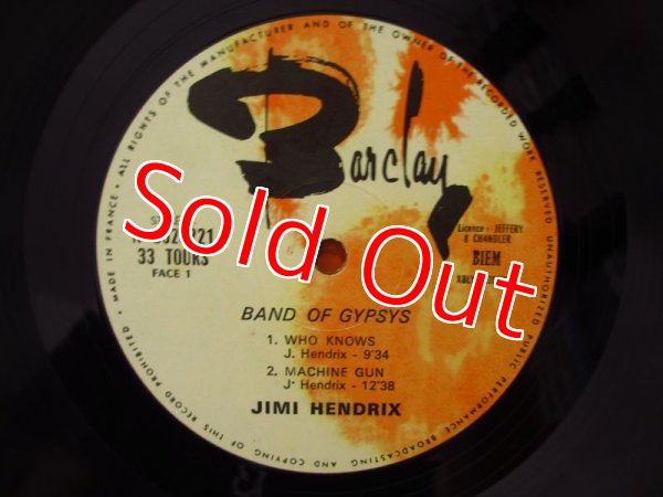 画像3: Jimi Hendrix / Band Of Gypsys (3)