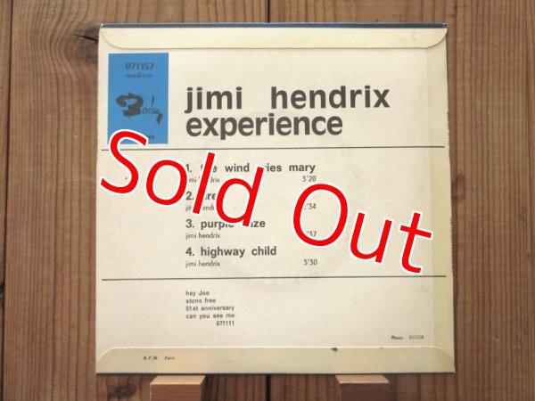 画像2: Jimi Hendrix Experience / The Wind Cries Mary / Purple Haze (2)
