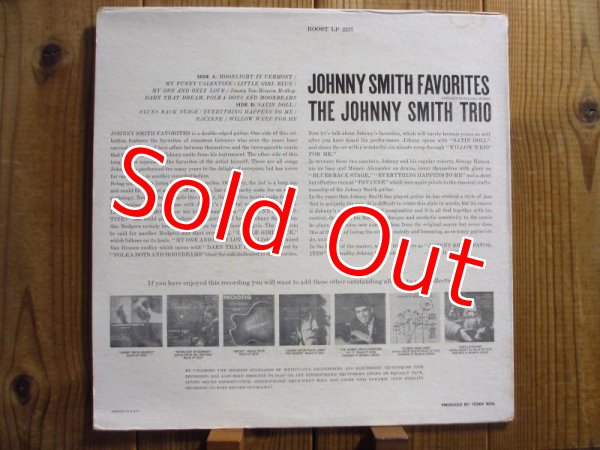 画像2: Johnny Smith Trio /  Johnny Smith Favorites (2)