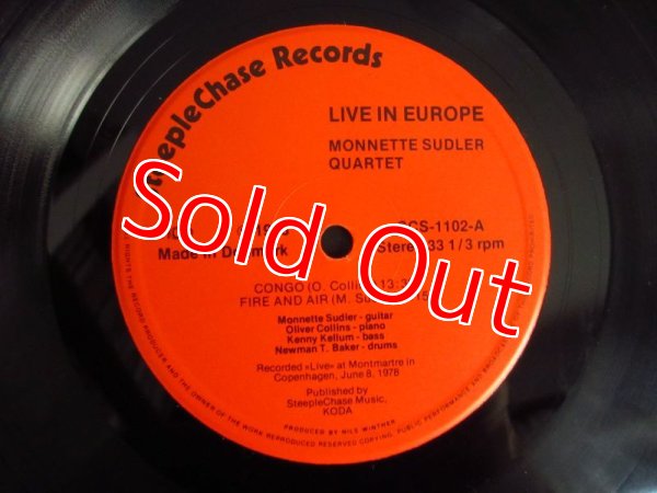 画像3: Monnette Sudler Quartet / Live In Europe (3)