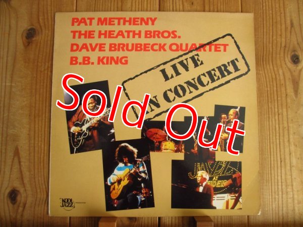 画像1: Pat Metheny, B.B. King, Heath Brothers, The Dave Brubeck Quartet / Live In Concert (1)