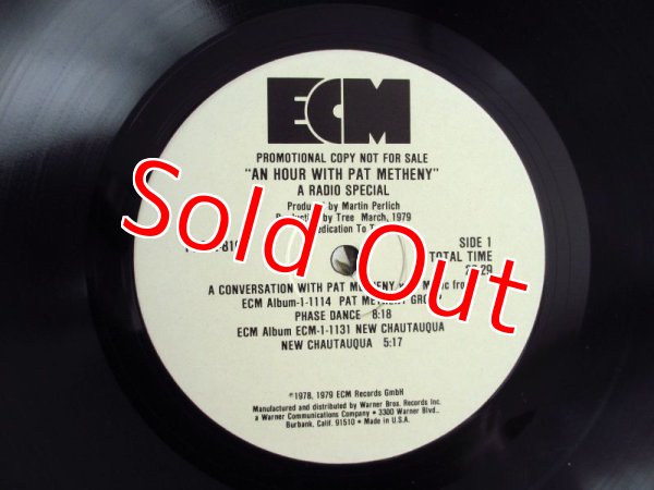 画像3: Pat Metheny Group / An Hour With Pat Metheny (Promo Only)  (3)