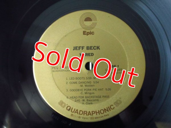 画像4: ミックス違いの4チャンネル盤！■Jeff Beck / Wired (Quadraphonic) (4)