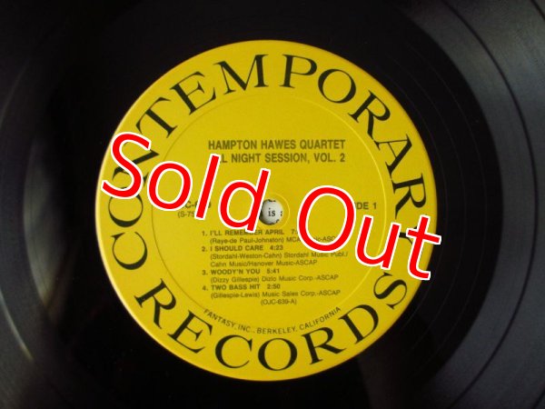 画像7: 3枚セット！■The Hampton Hawes Quartet / All Night Session, Vol. 1 ~ 3 (7)