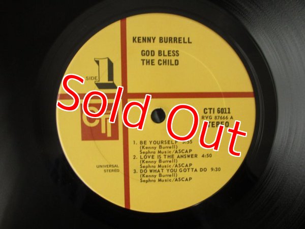 画像4: Kenny Burrell / God Bless The Child (4)
