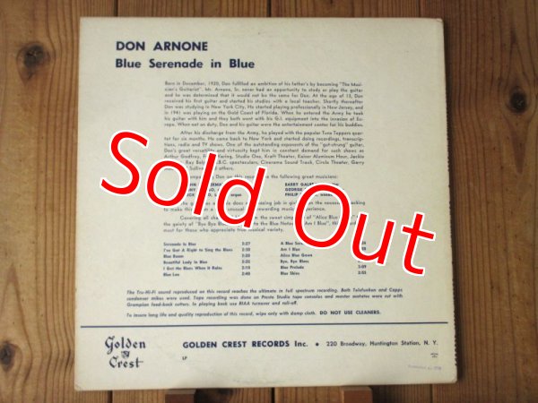 画像2: Don Arnone / Serenade in blue serenade (2)