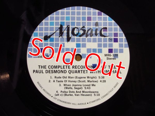 画像8: ジムホール全面参加作！6枚組コンプリートBOX！■The Paul Desmond Quartet With Jim Hall - The Complete Recordings Of The Paul Desmond Quartet With Jim Hall (8)