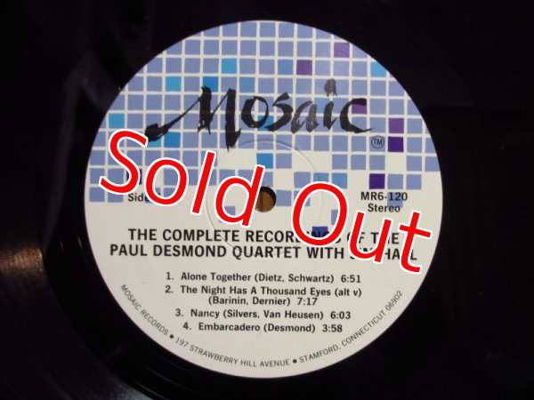 画像5: ジムホール全面参加作！6枚組コンプリートBOX！■The Paul Desmond Quartet With Jim Hall - The Complete Recordings Of The Paul Desmond Quartet With Jim Hall (5)