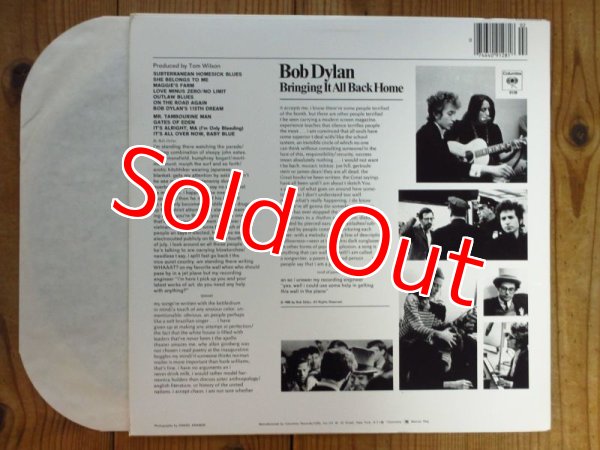 画像2: Bob Dylan / Bringing It All Back Home (2)