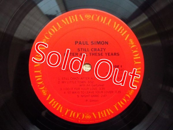 画像3: Paul Simon / Still Crazy After All These Years (3)