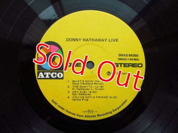 画像4: Donny Hathaway / Live (4)