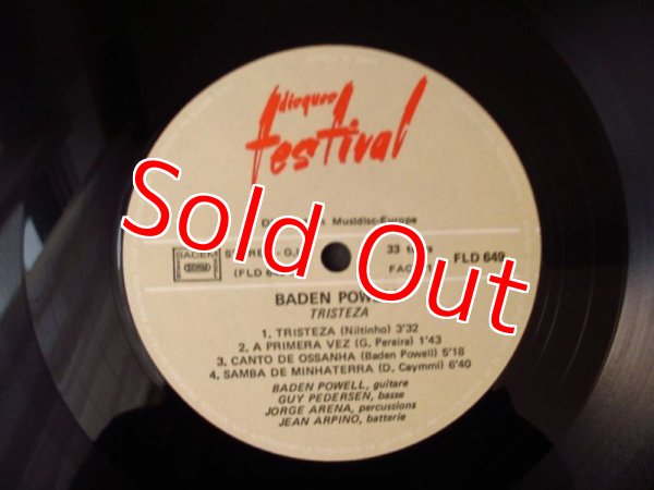 画像4: Baden Powell / 1976 - Tristeza (4)