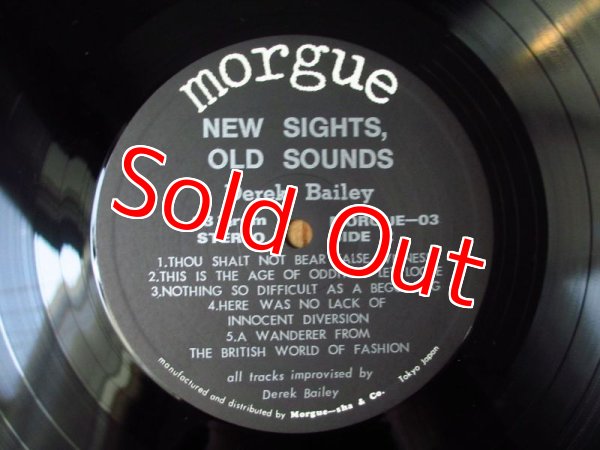 画像5: Derek Bailey / New Sights, Old Sounds - Solo Live (5)