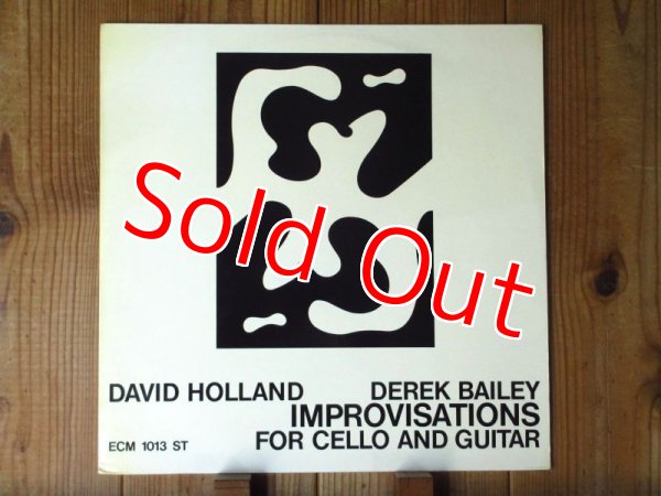 画像1: Derek Bailey - David Holland / Improvisations for Cello and Guitar (1)