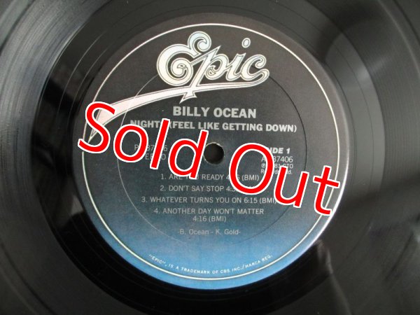 画像3: Billy Ocean / Nights (Feel Like Getting Down)  (3)